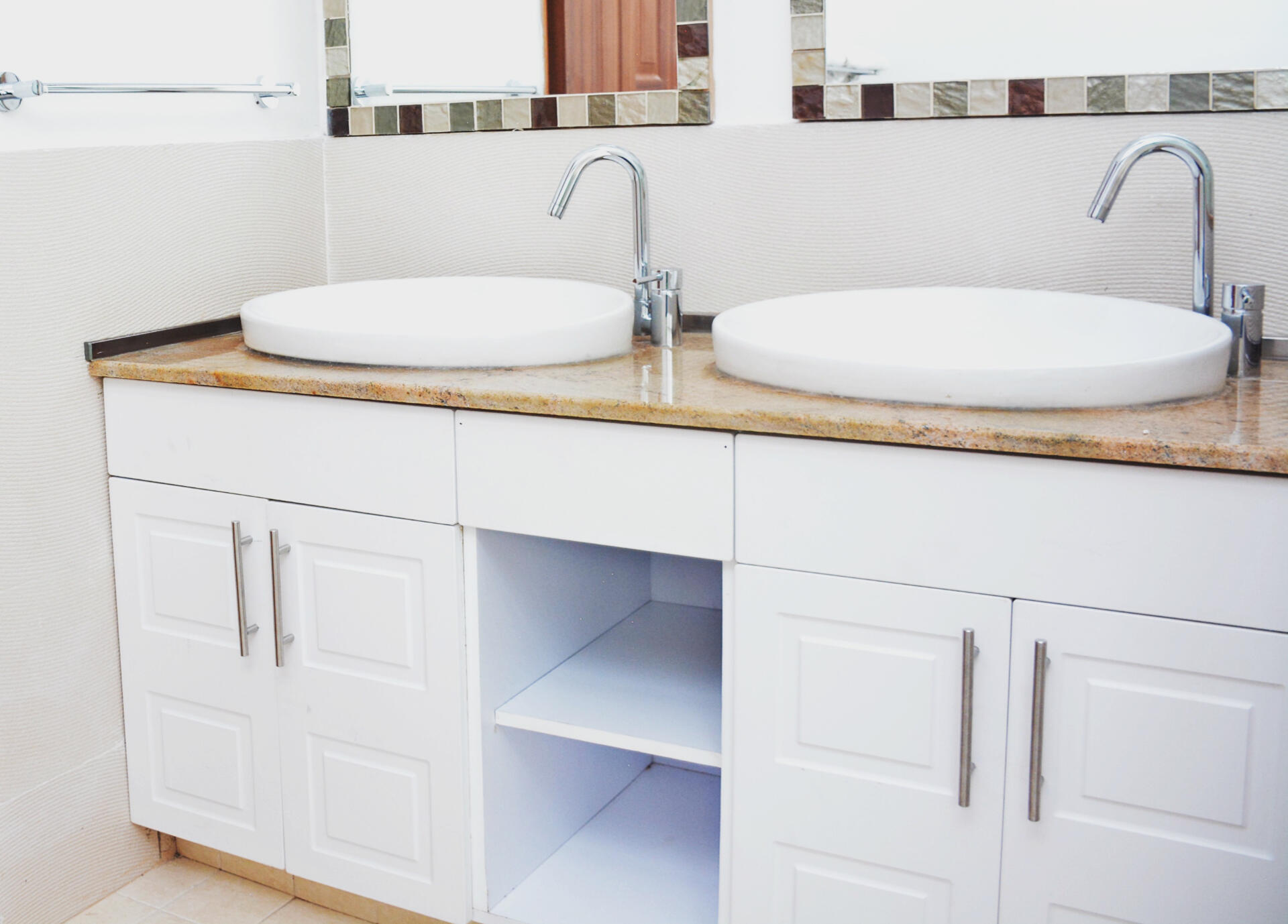 Double Sink Cabinetry
